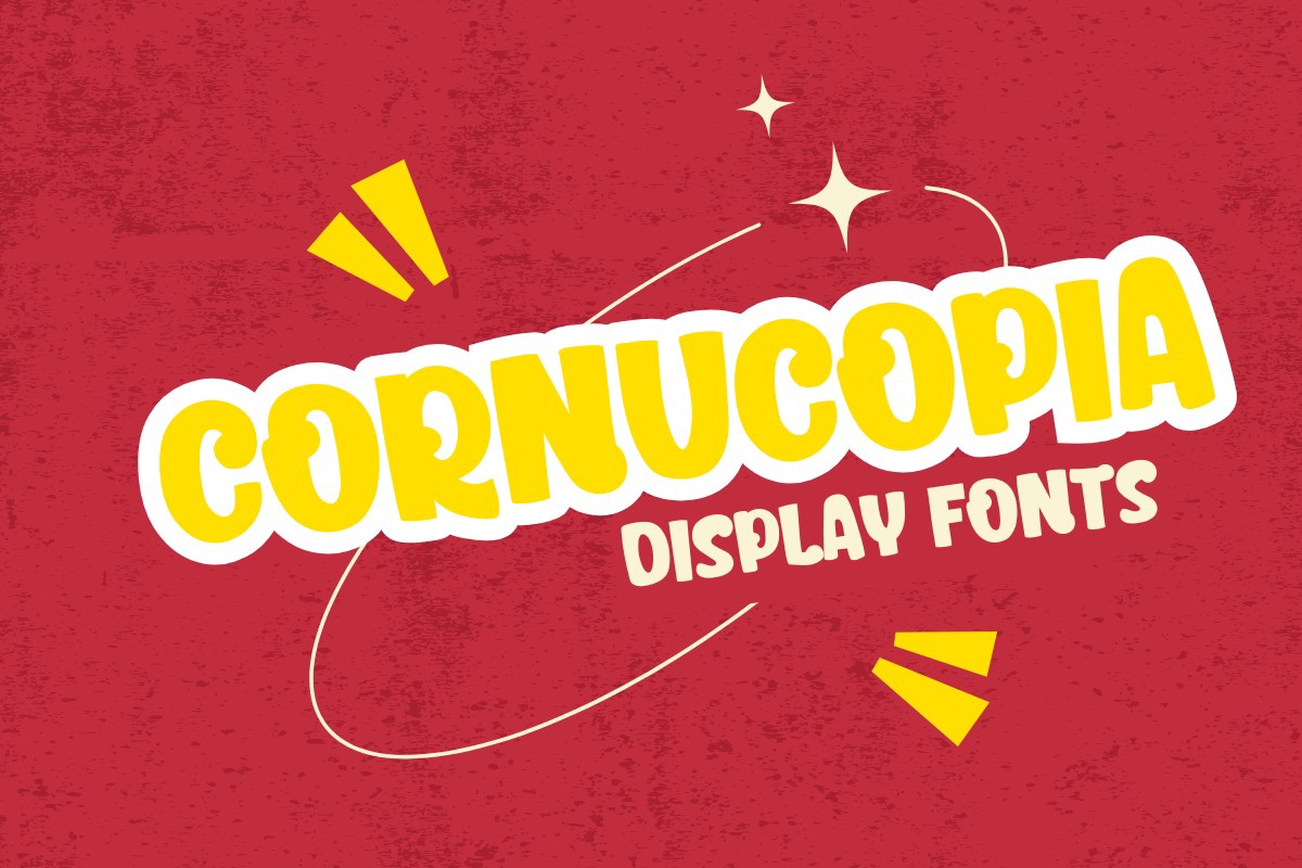 Schriftart Cornucopia