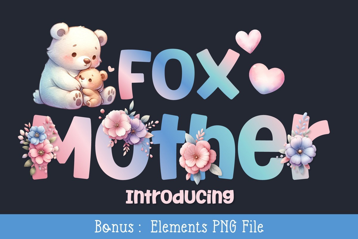 Schriftart Fox Mother