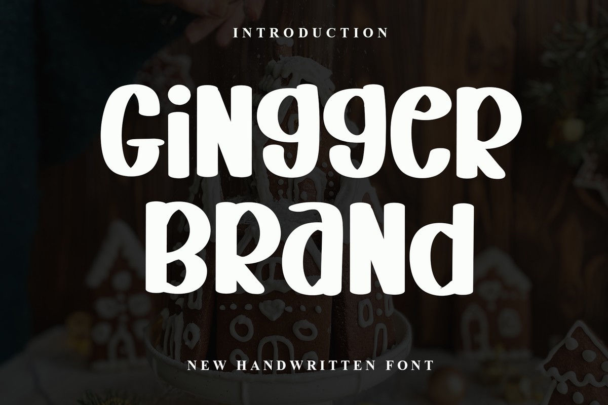 Schriftart Gingger Brand