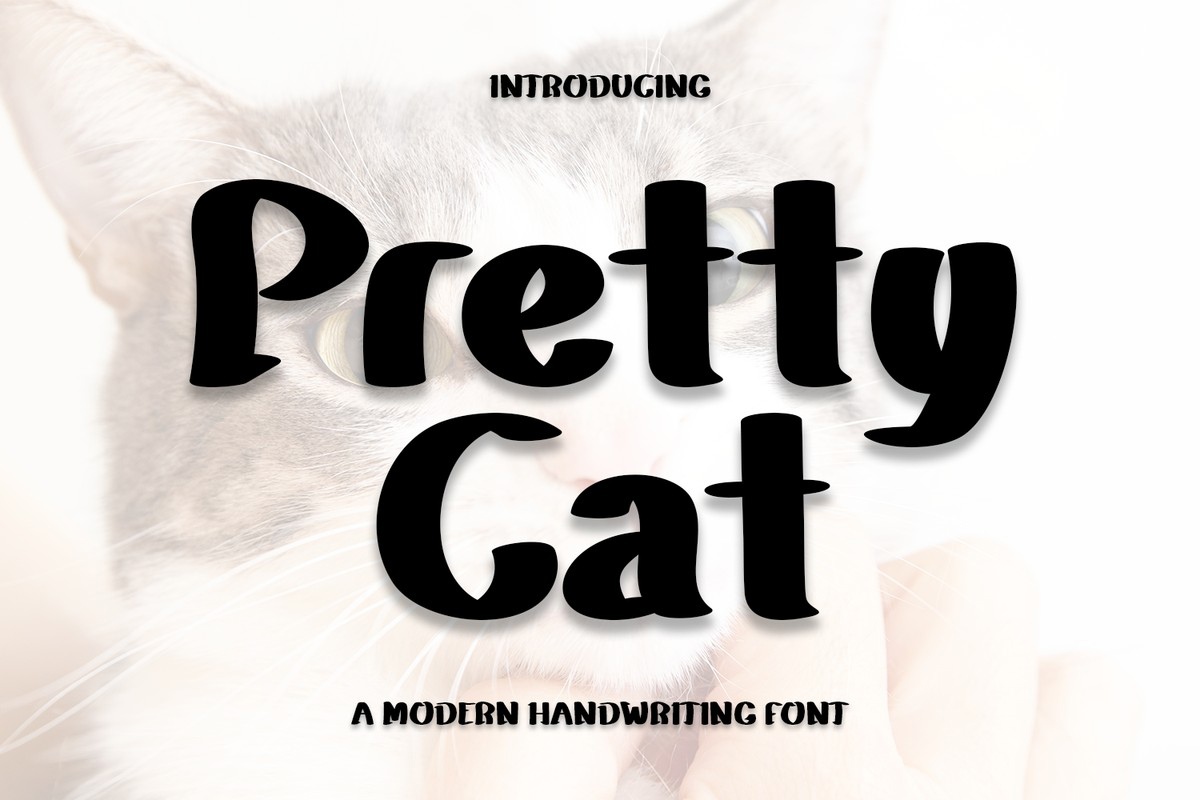 Schriftart Pretty Cat