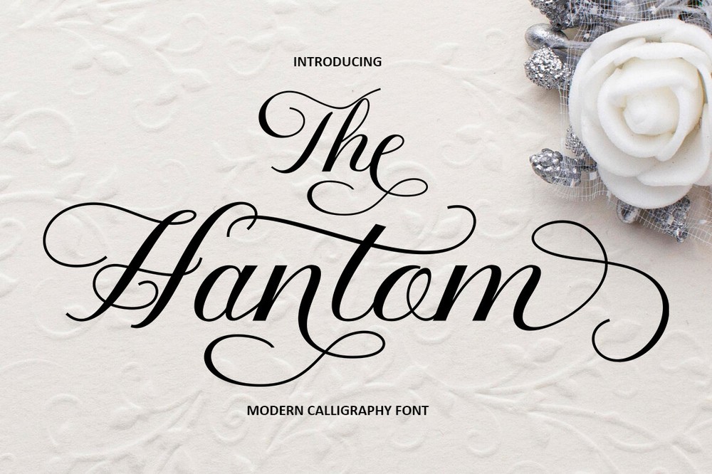 Schriftart The Hantom