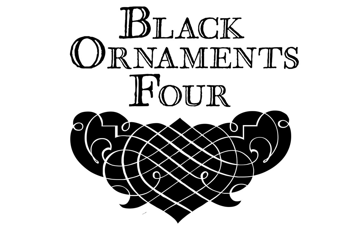 Schriftart Black Ornaments Four