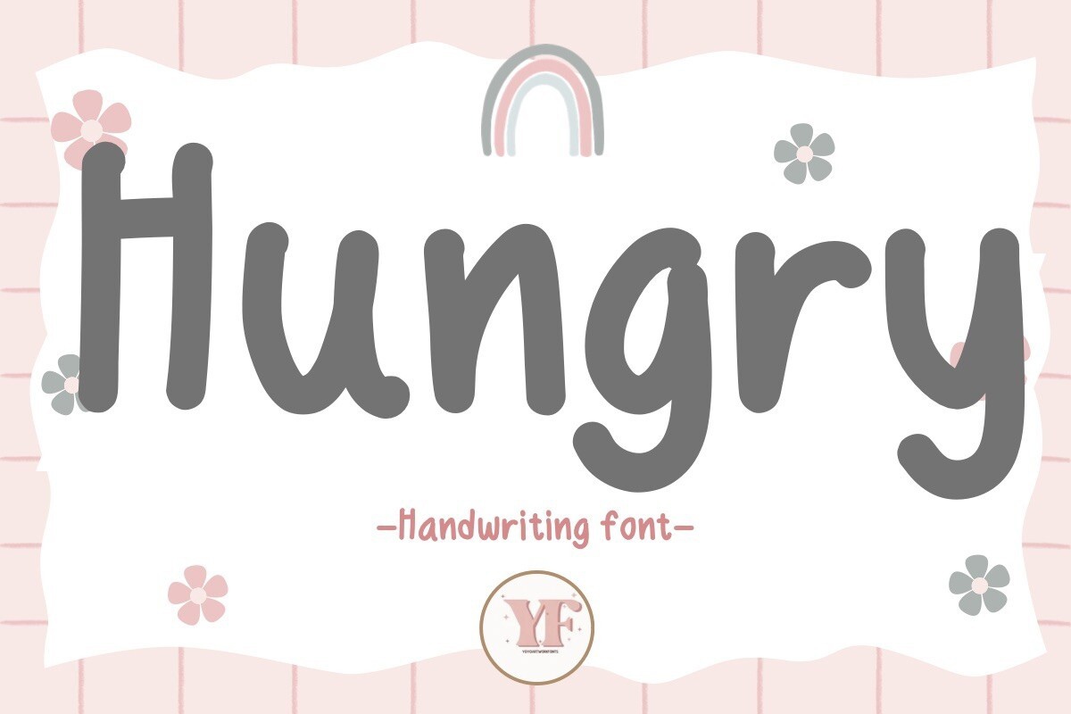 Schriftart Hungry