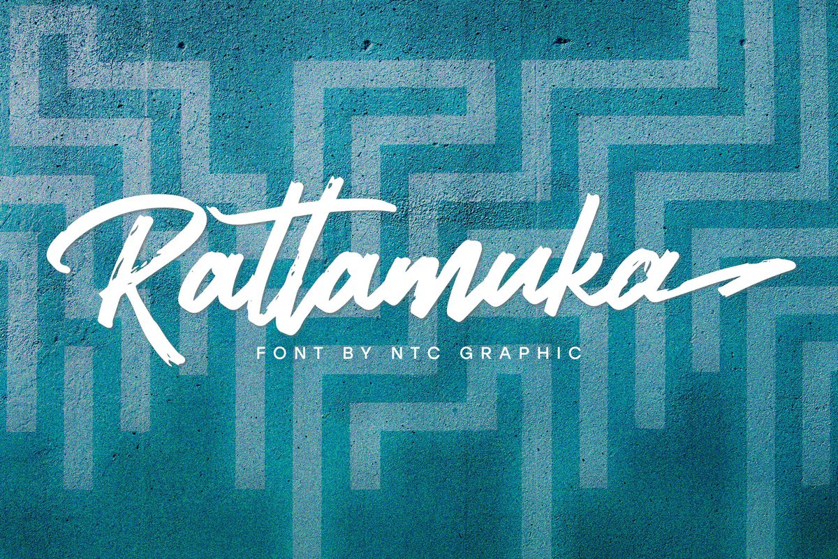 Schriftart Rattamuka