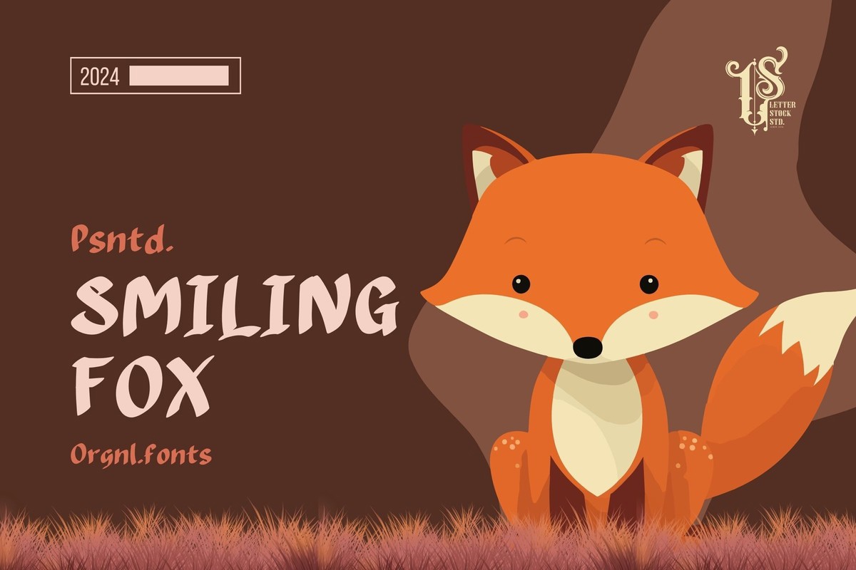 Schriftart Smiling Fox