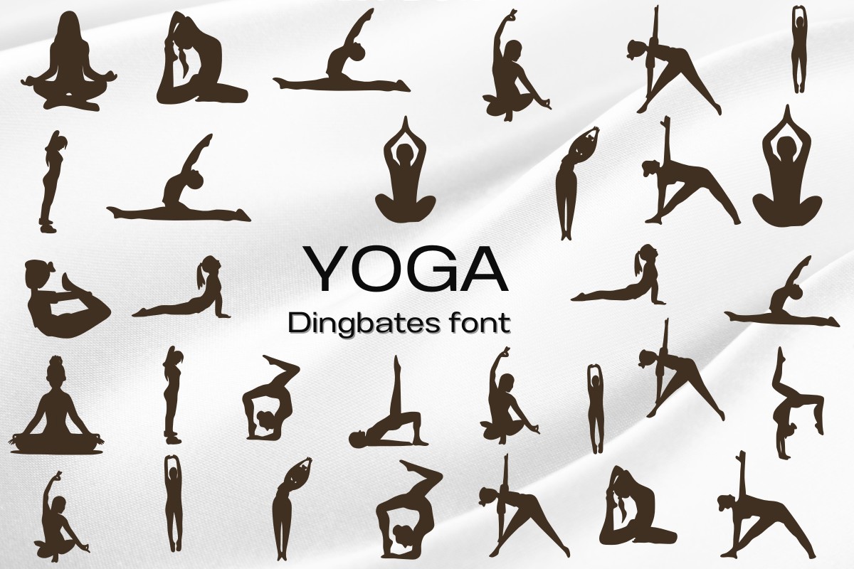 Schriftart Yoga