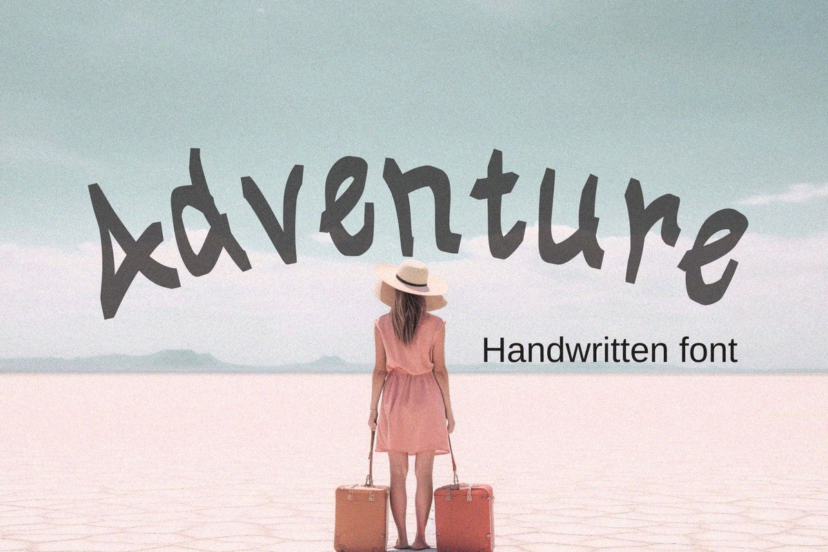 Schriftart Adventure