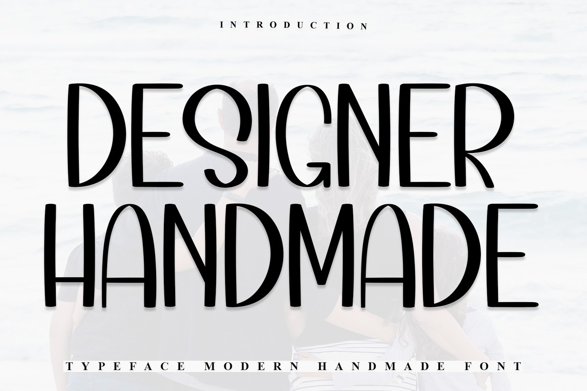 Schriftart Designer Handmade