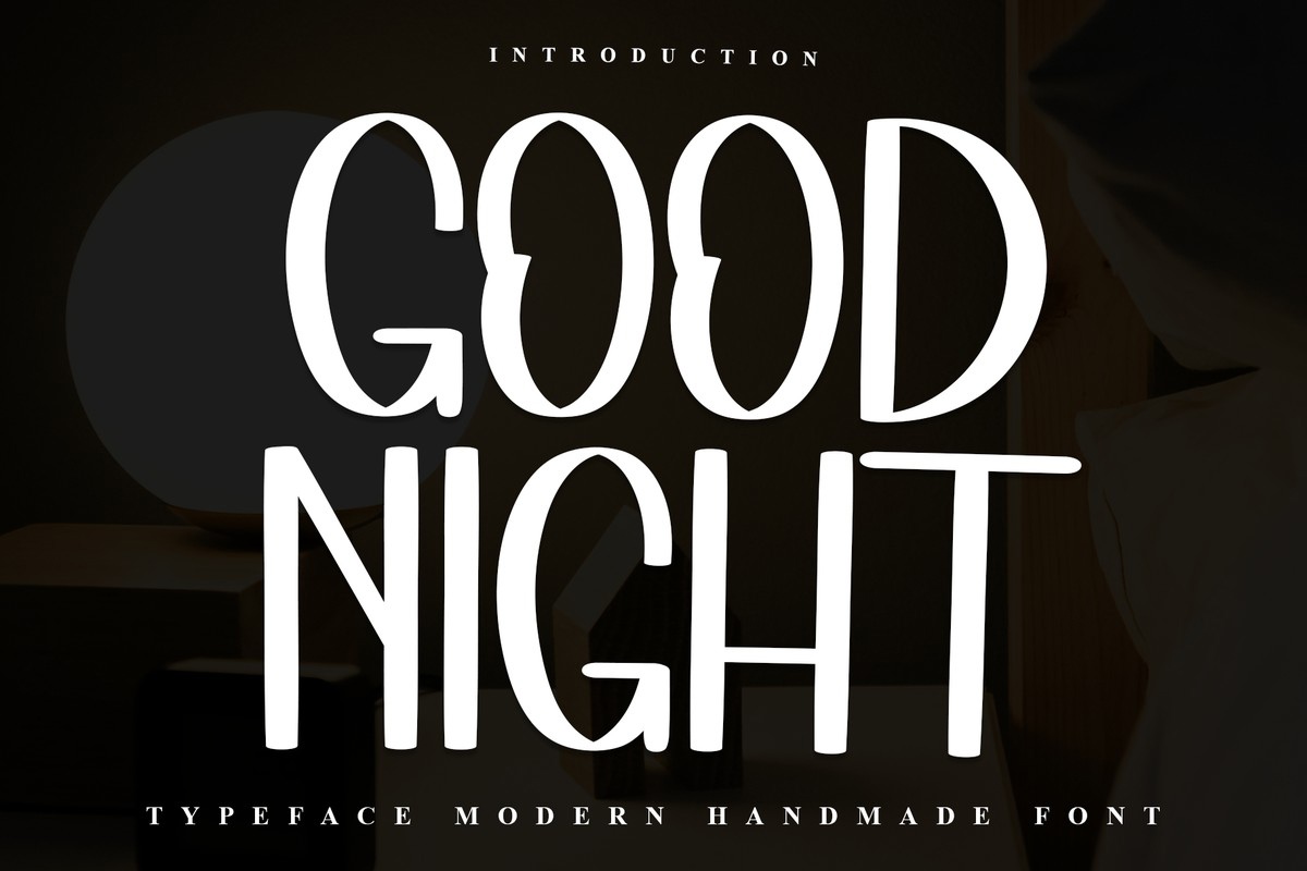 Schriftart Good Night