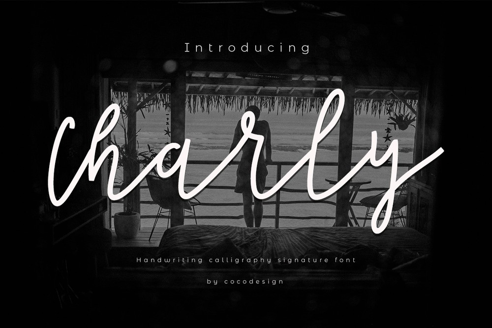 Schriftart Charly