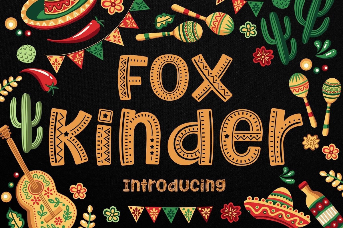 Schriftart Fox Kinder