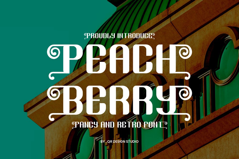 Schriftart Peach Berry