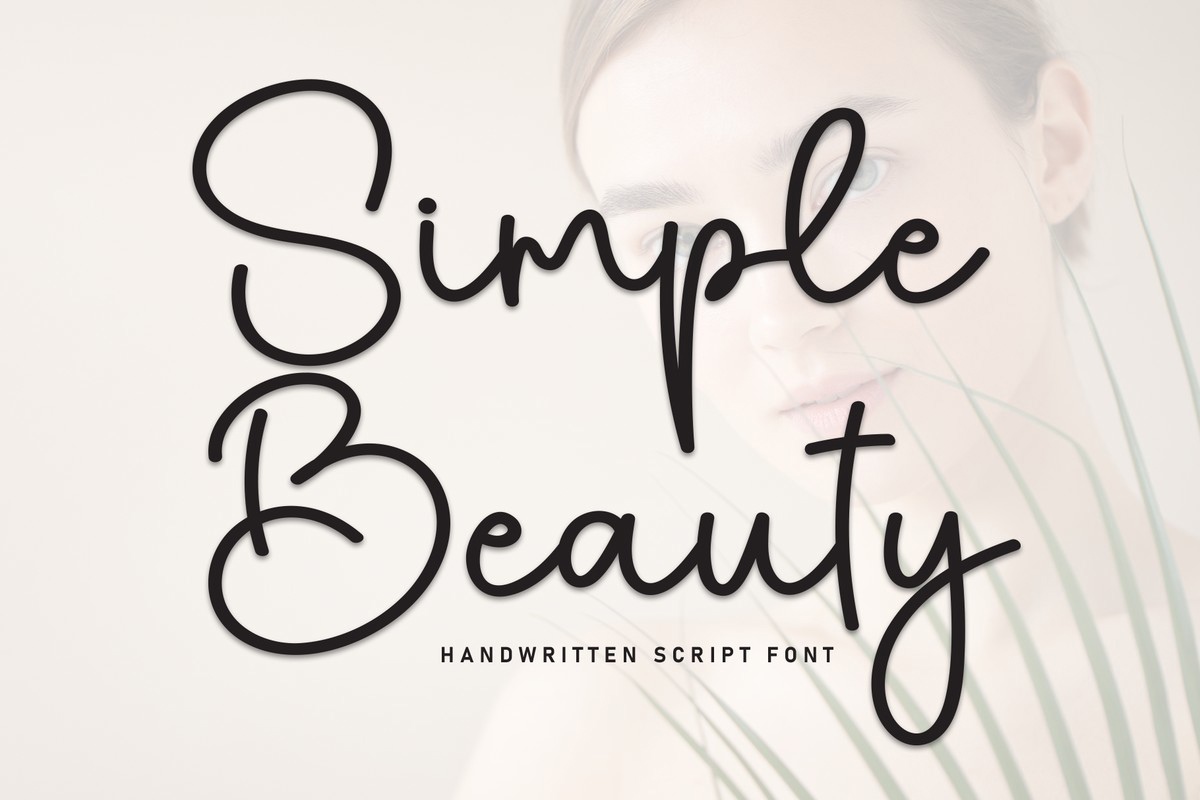 Schriftart Simple Beauty