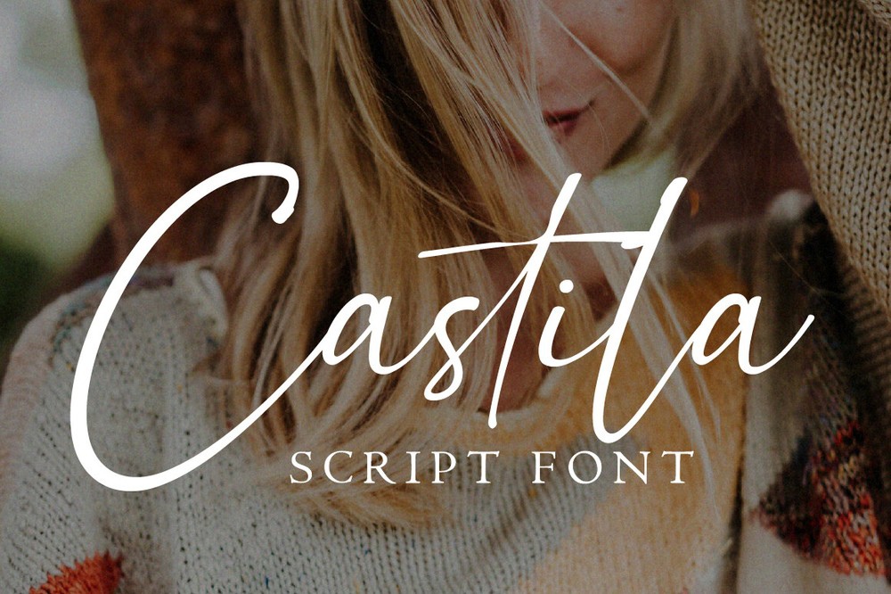 Schriftart Castila