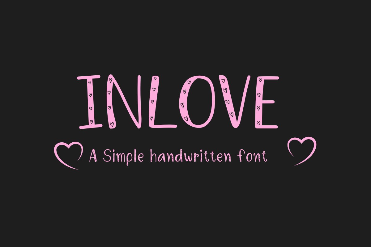 Schriftart In Love