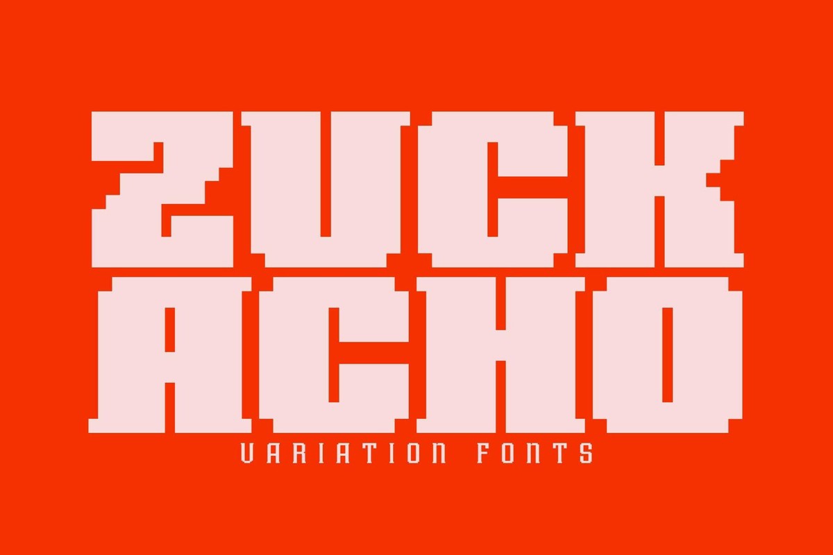 Schriftart Zuck Acho