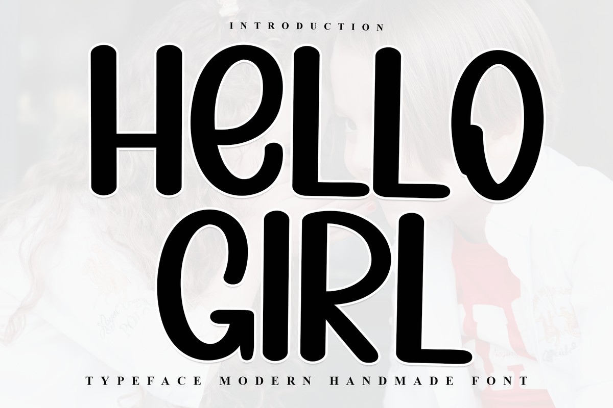 Schriftart Hello Girl