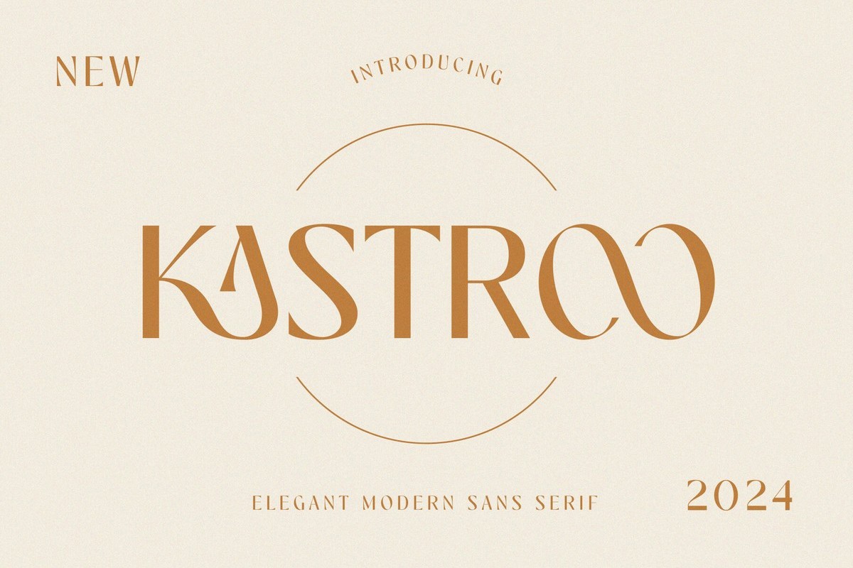 Schriftart Kastroo