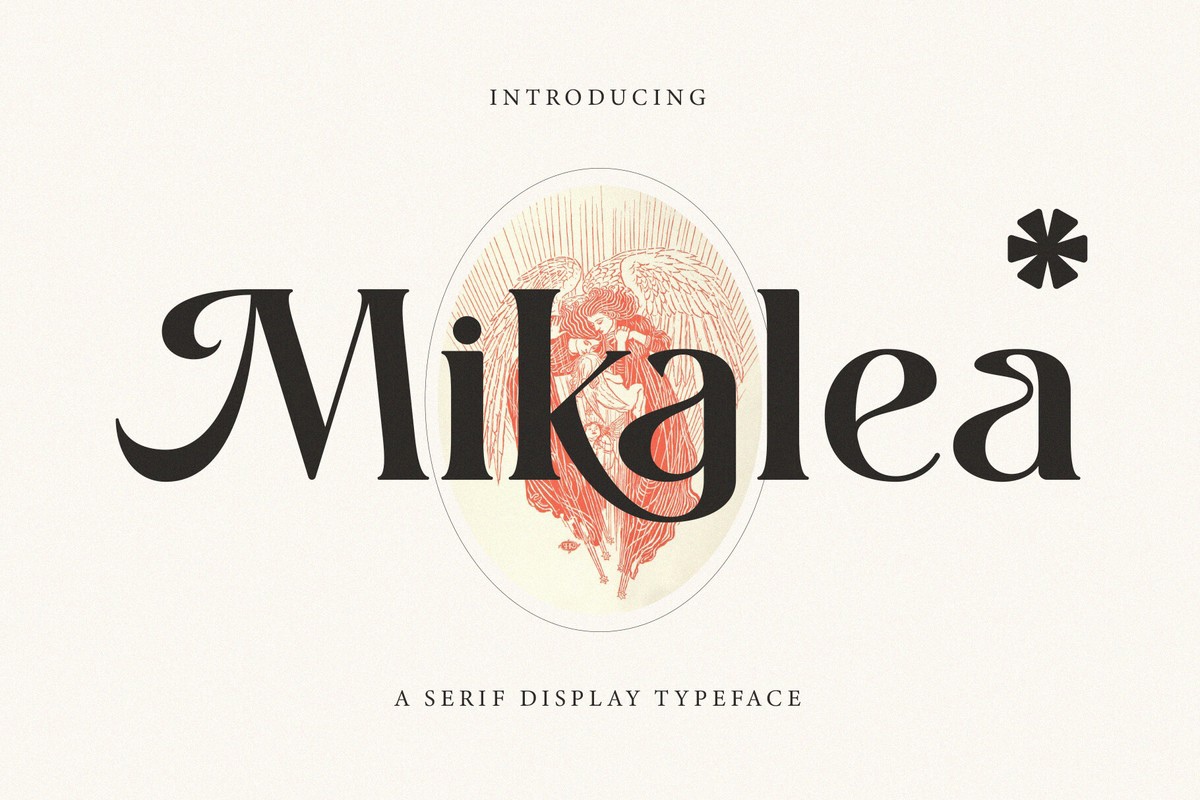 Schriftart Mikalea