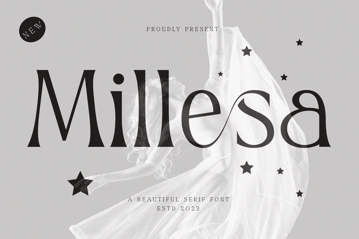 Schriftart Millesa