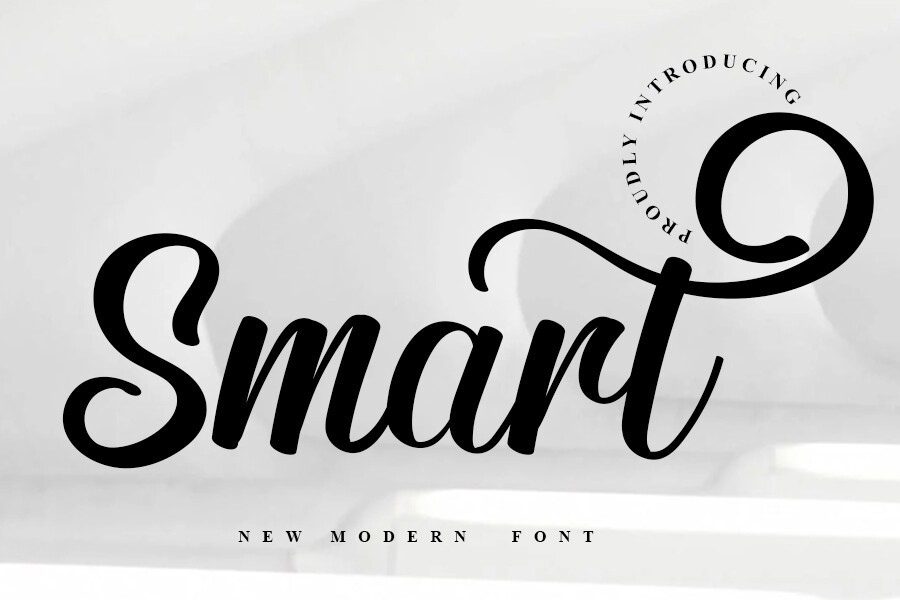 Schriftart Smart