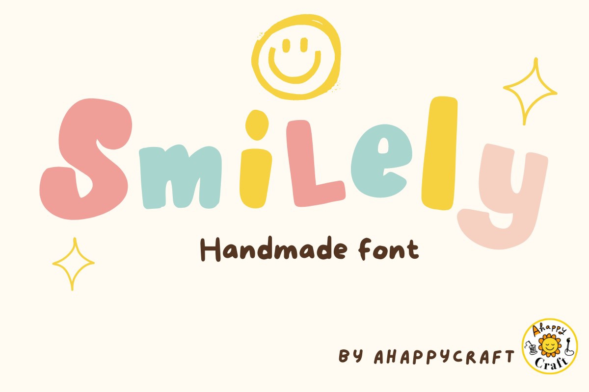 Schriftart Smilely