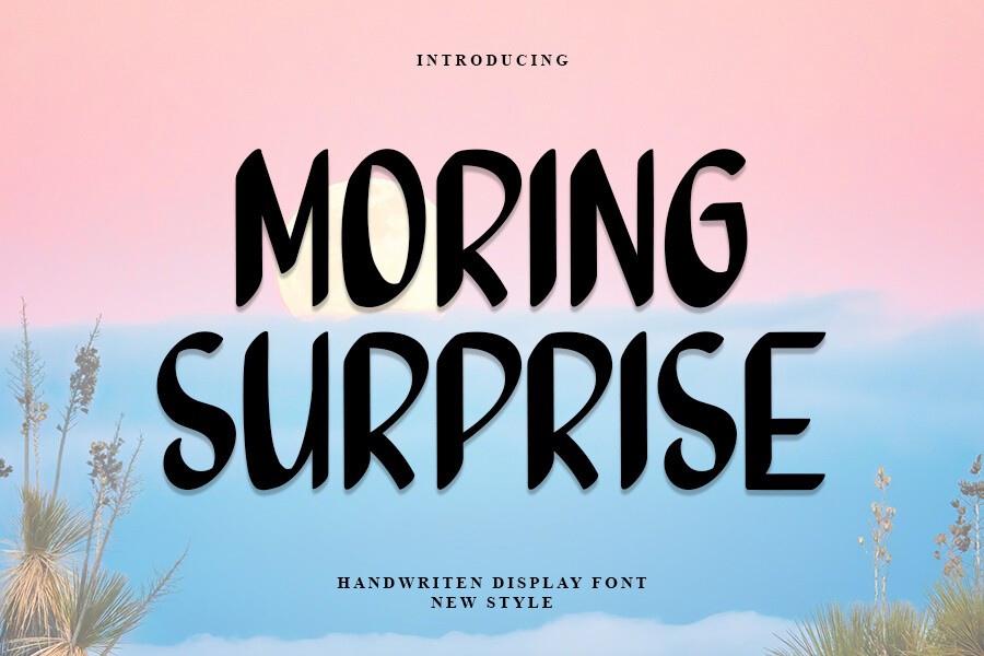 Schriftart Morning Surprise