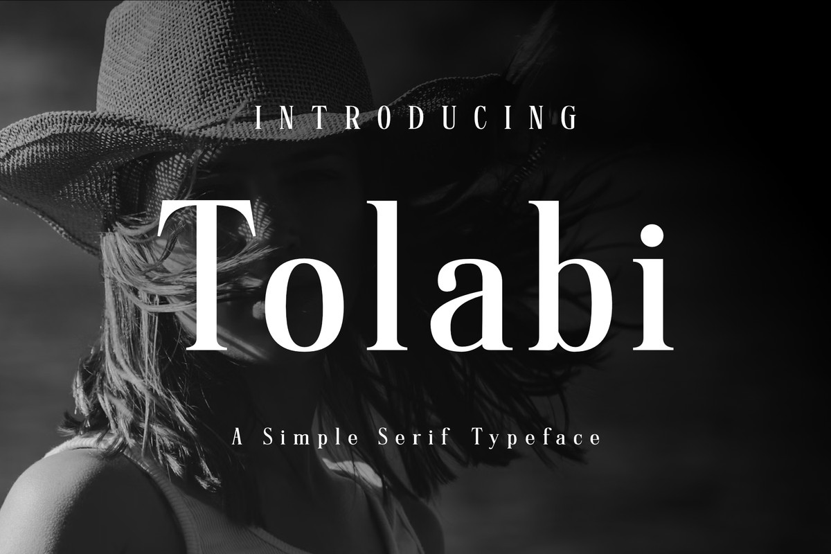 Schriftart Tolabi