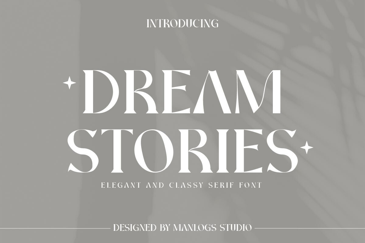 Schriftart Dream Stories