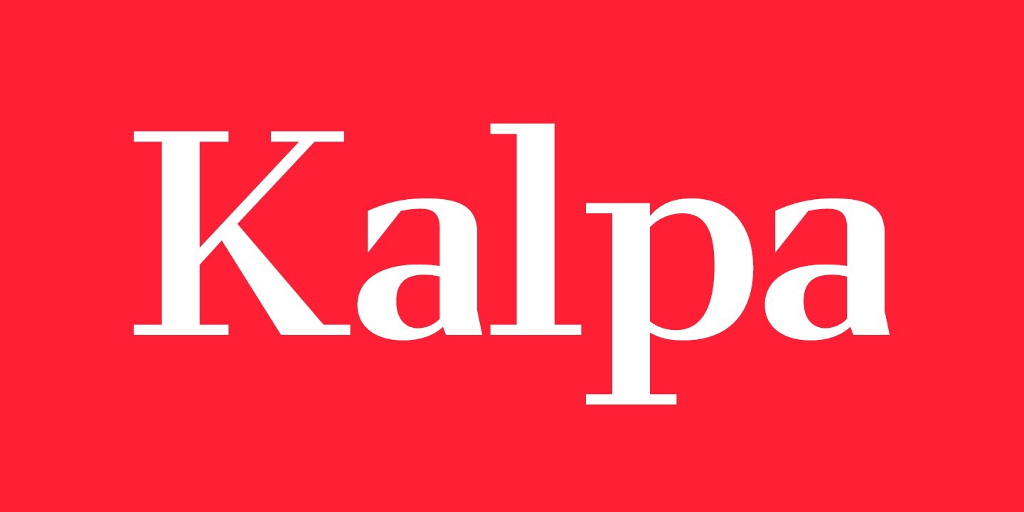 Schriftart Kalpa