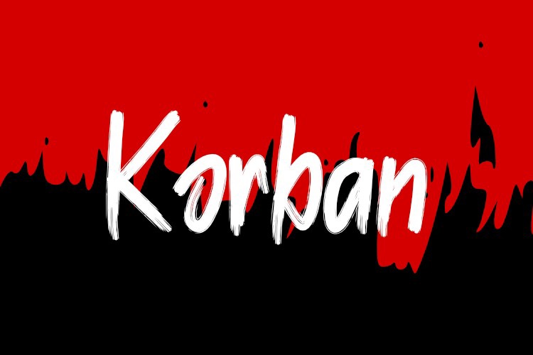 Schriftart Korban