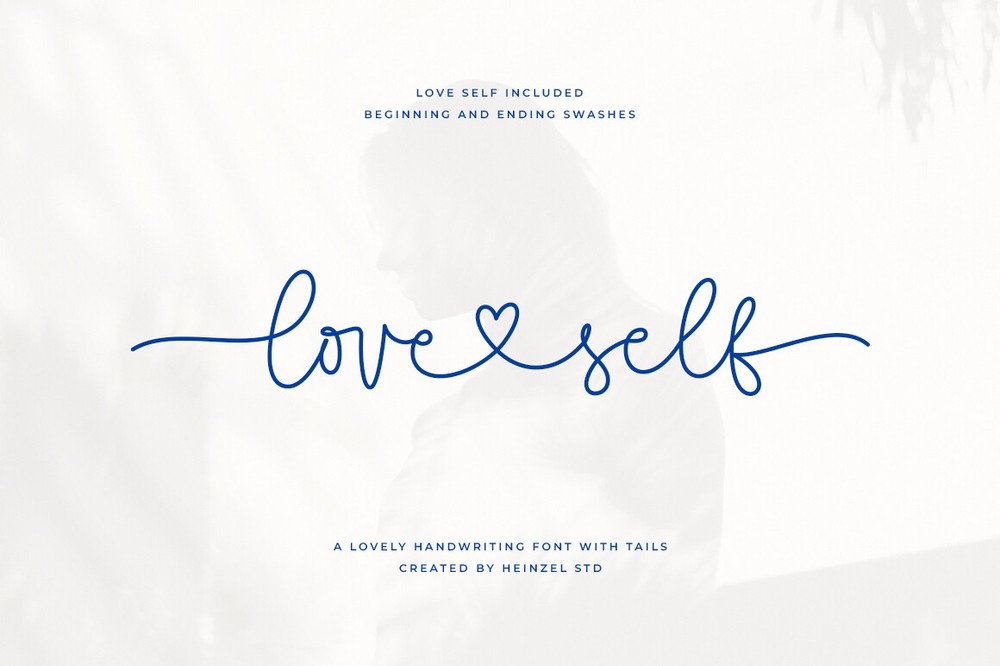 Schriftart Love Self