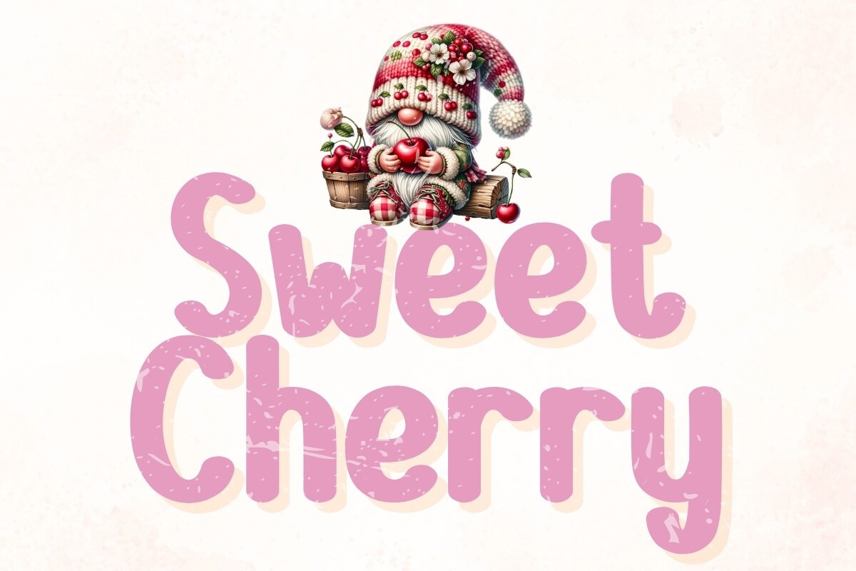 Schriftart Sweet Cherry