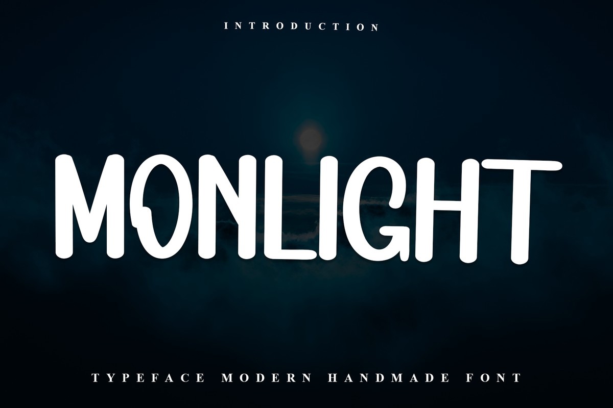 Schriftart Monlight