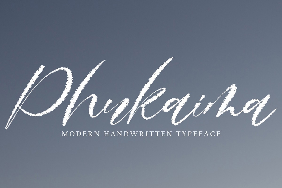 Schriftart Phukaima