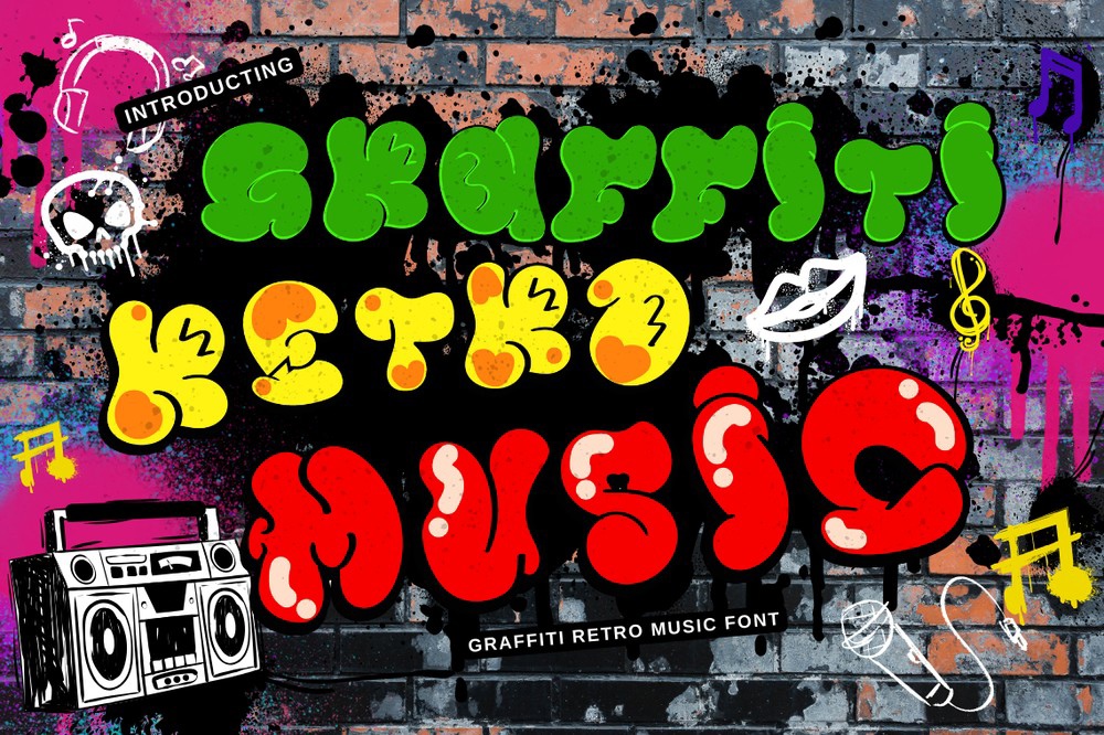 Graffiti Retro Music