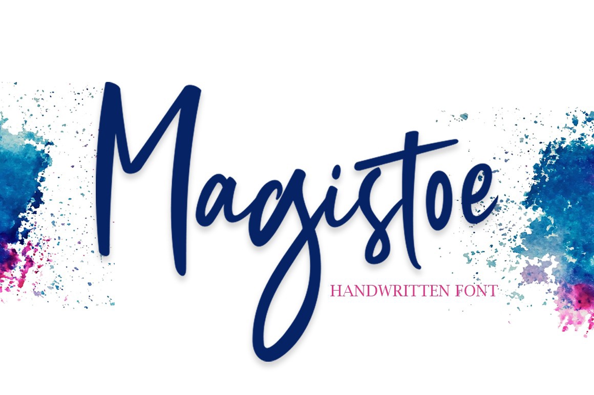 Schriftart Magistoe