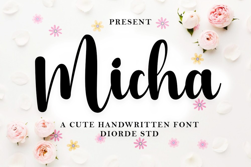 Schriftart Micha