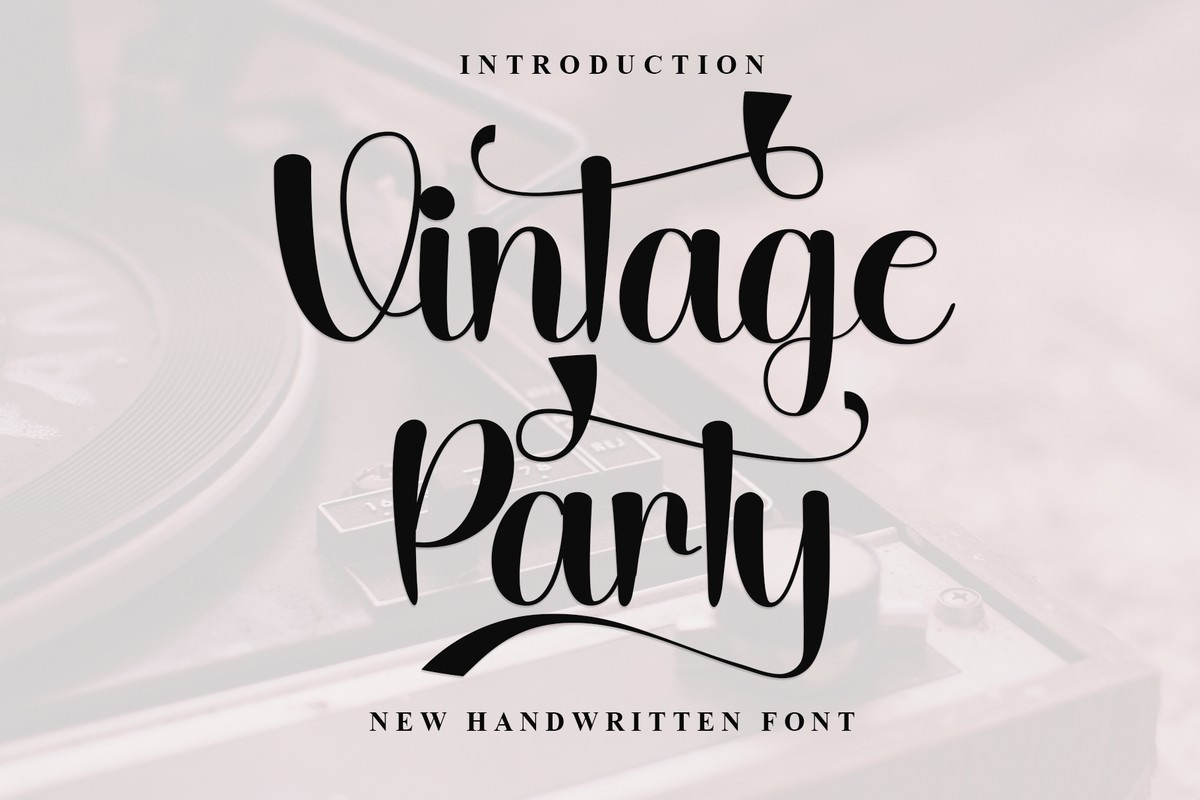 Vintage Party