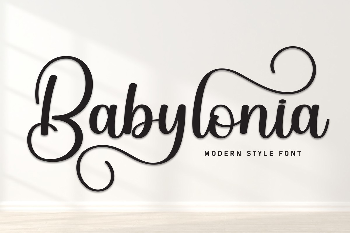 Schriftart Babylonia