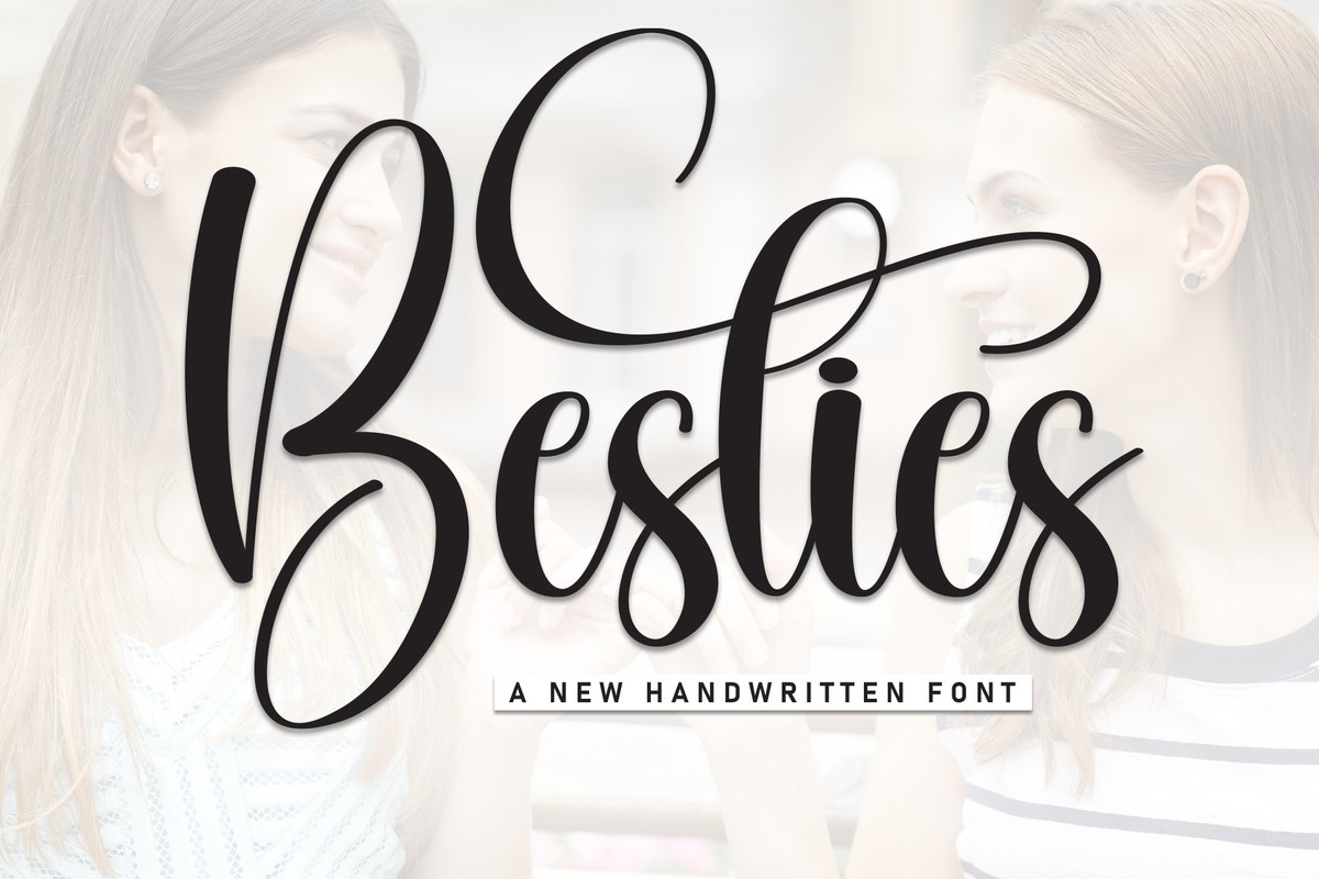 Schriftart Besties