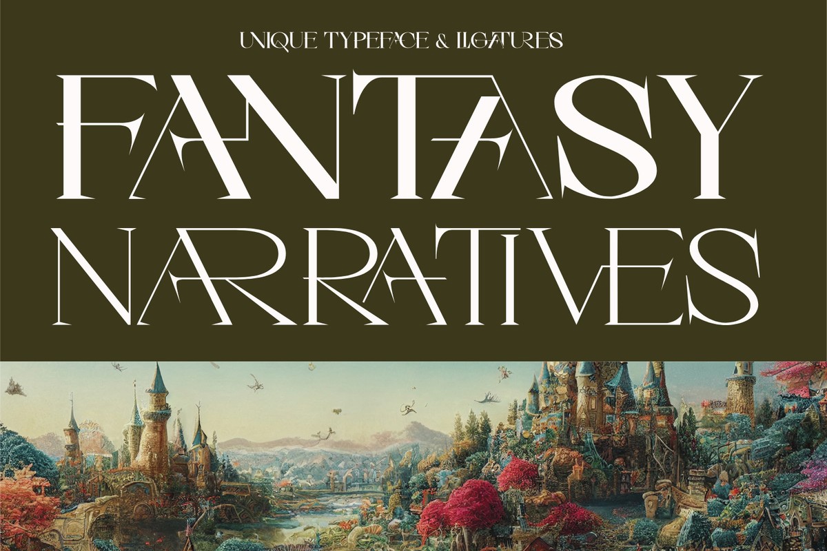 Schriftart Fantasy Narratives