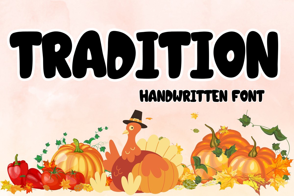 Schriftart Tradition