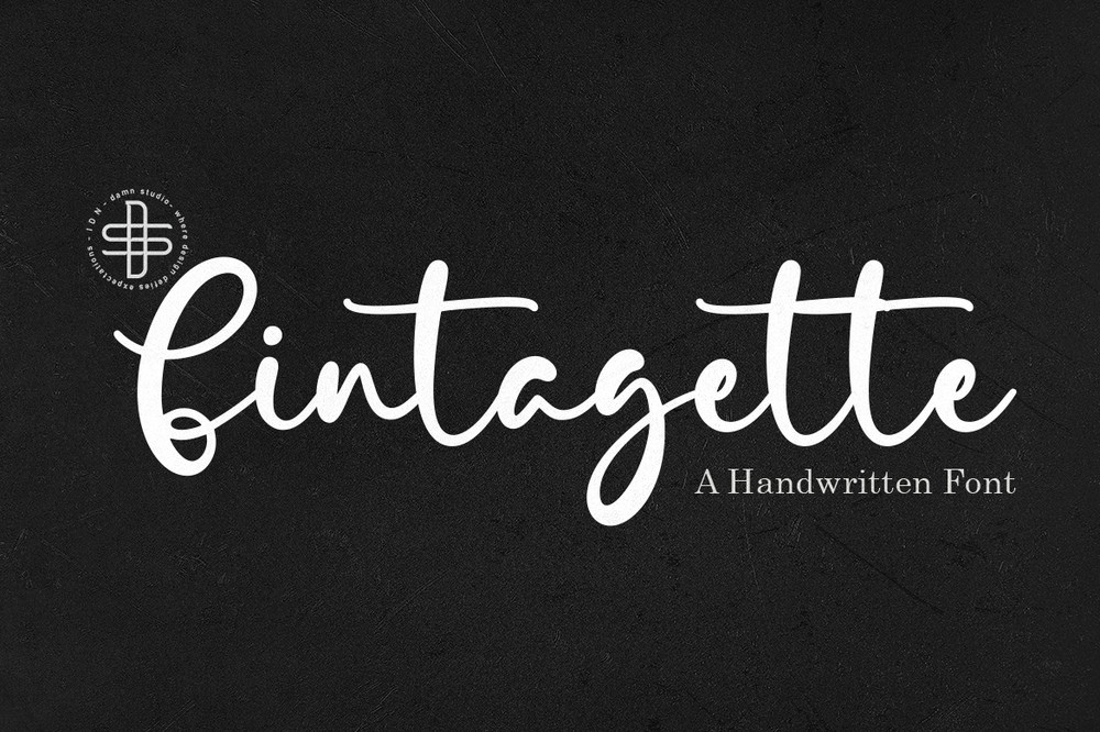 Schriftart Fintagette