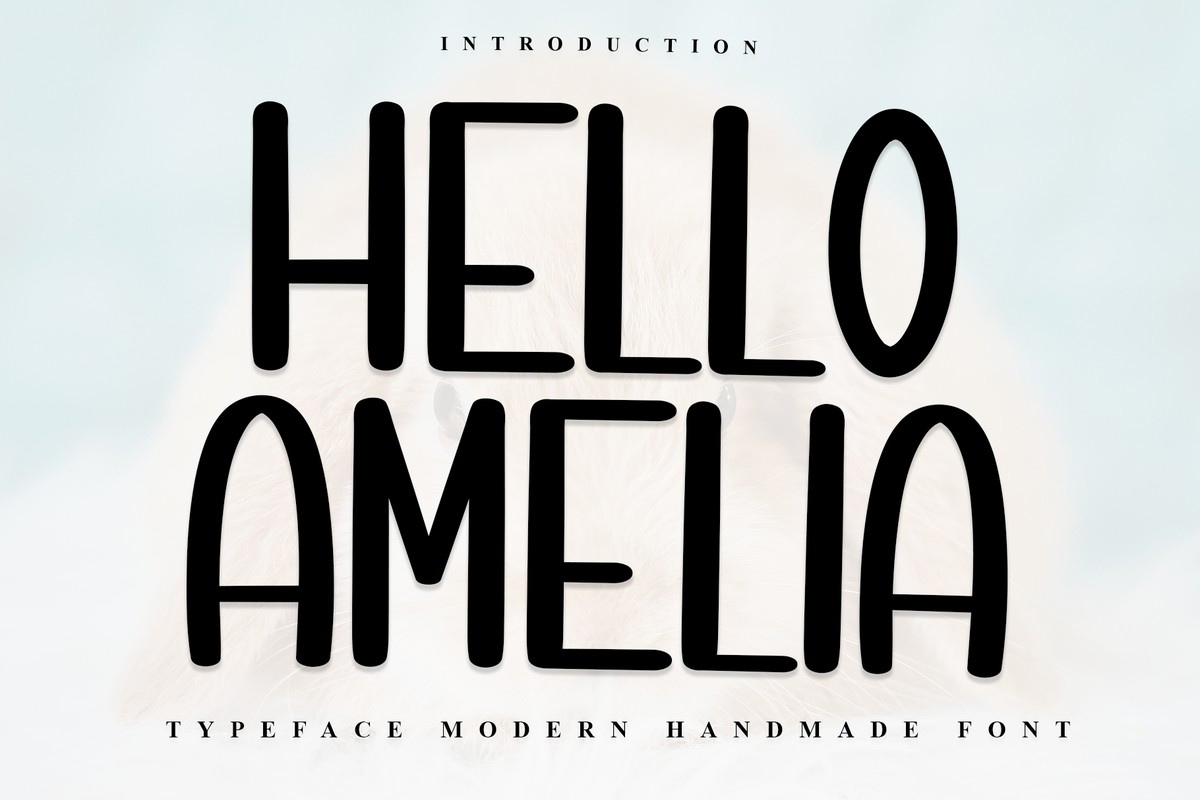 Schriftart Hello Amelia