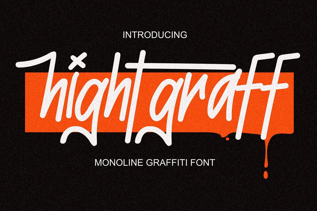 Schriftart Hightgraff