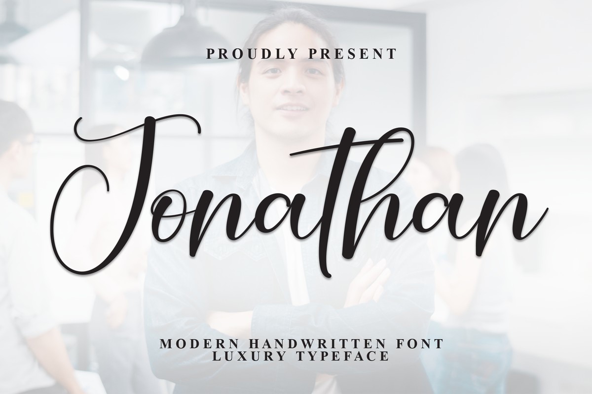 Schriftart Jonathan