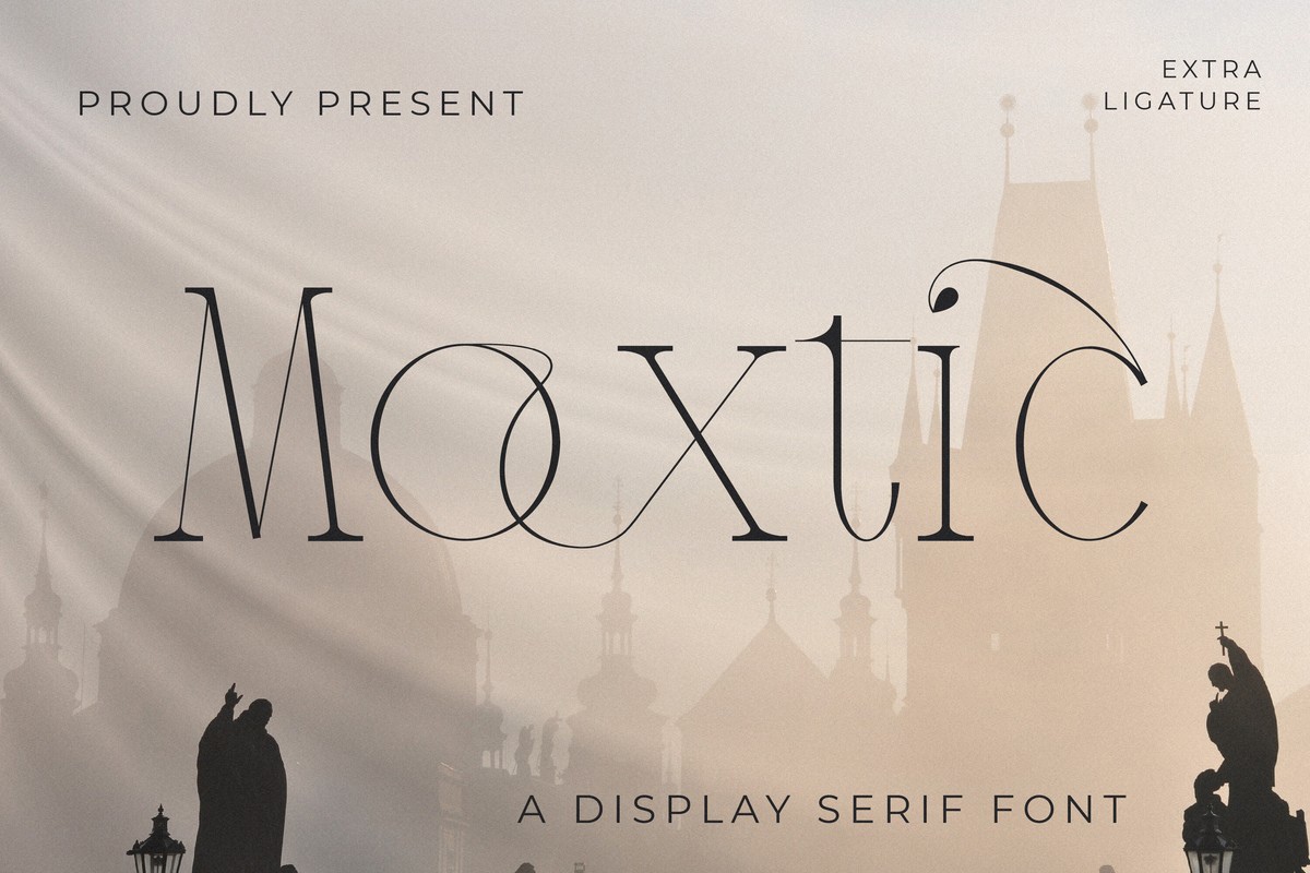 Schriftart Moxtic