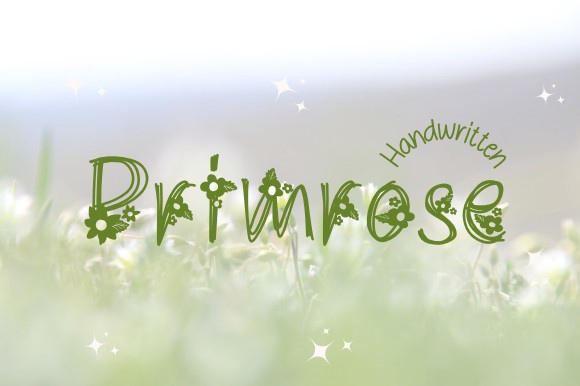 Schriftart Primrose