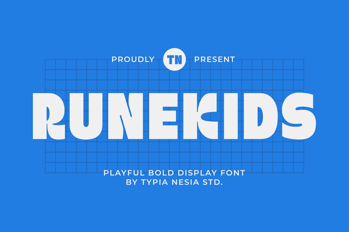 Schriftart Runekids